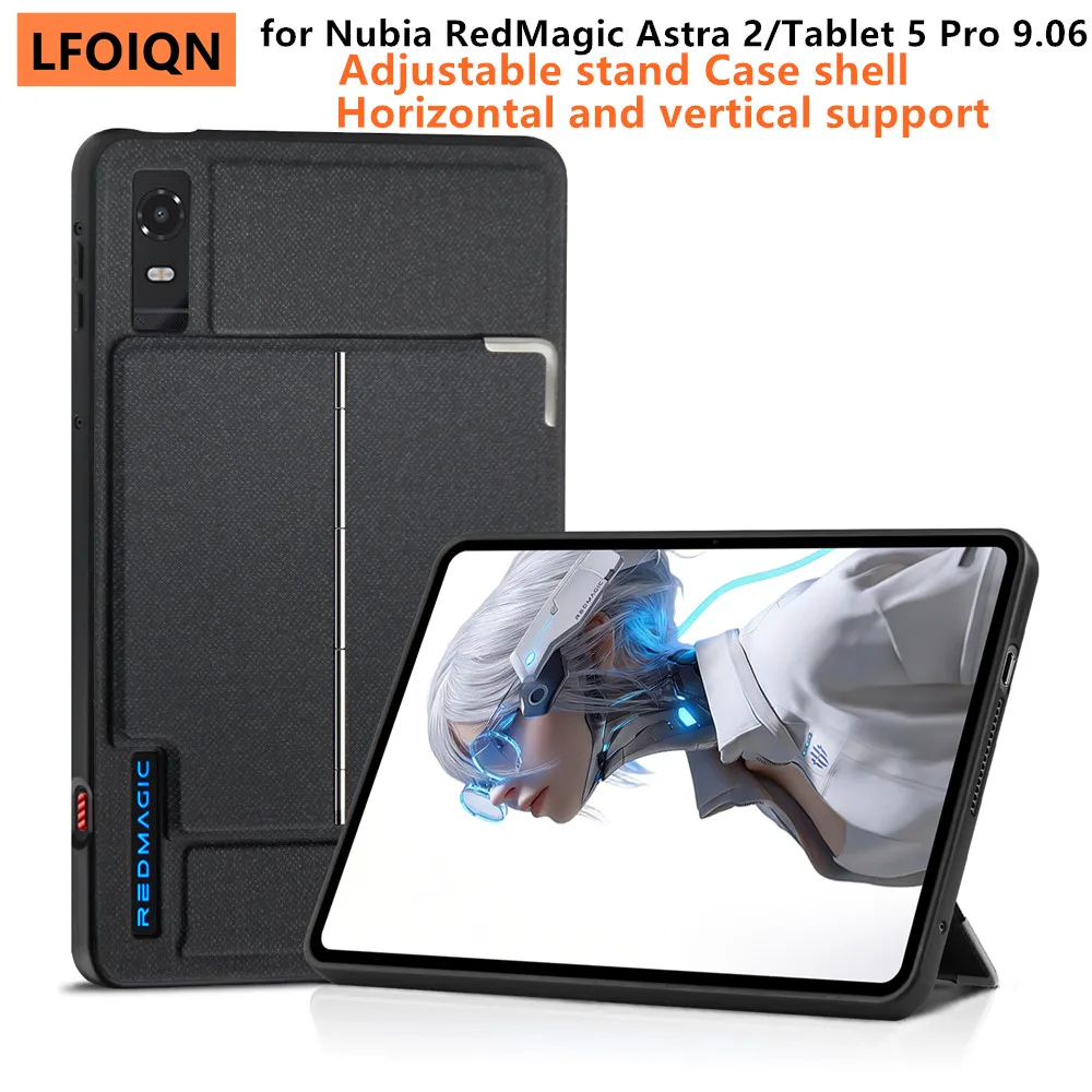 LFOIQN Gaming Tablet Protective Case with Stand and Durable TPU Shell - Back Cover