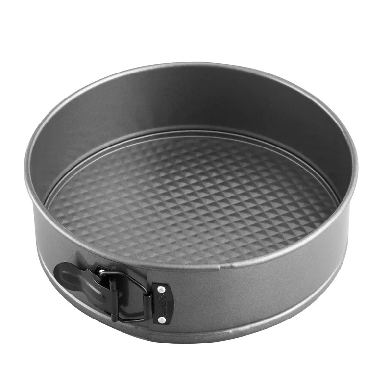 Non-Stick Springform Pan 9 Inch Removable Bottom Cheesecake Pan Durable Cold-Rolled Steel Oven Safe Bakes Even Heat Distribution