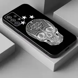 Elegant Dark Style Phone Case by Philipp Plein - Sleek Black Cover - Samsung S21lite (Z1)