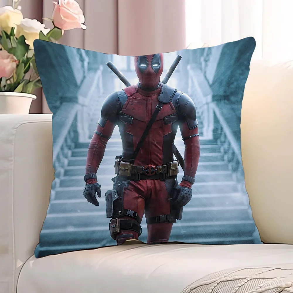 M-MarvellS Anime Pillow Cover Fall Decor Sofa Cushions Sleeping Pillows Pillowcase Decorative Cushion 45x45 Covers Body 45x45cm