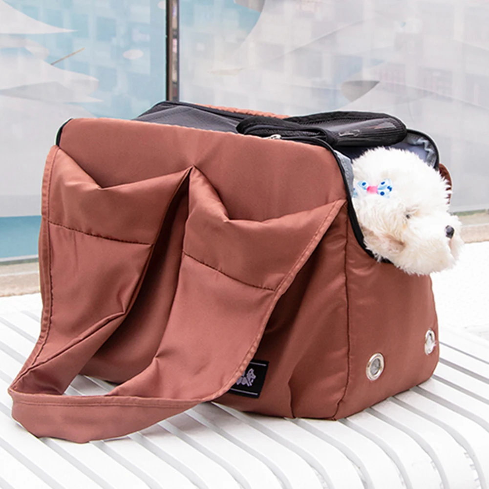 Portable Casual Shoulder Bag Waterproof Outdoor Cat Dog Carrier Panier Handbag