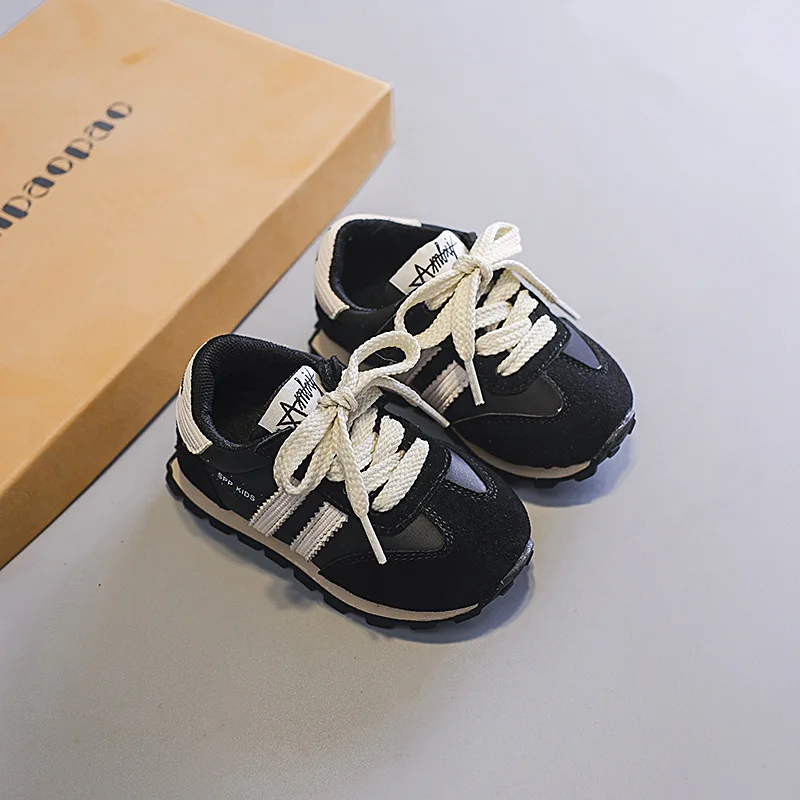 Kids Fashion Sneakers Baby Trend Casual Lightweight Soft Sole Walking Shoes Student School Sports Breathable Running Shoes 4