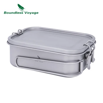 Titanium Bento Lunch Box 1