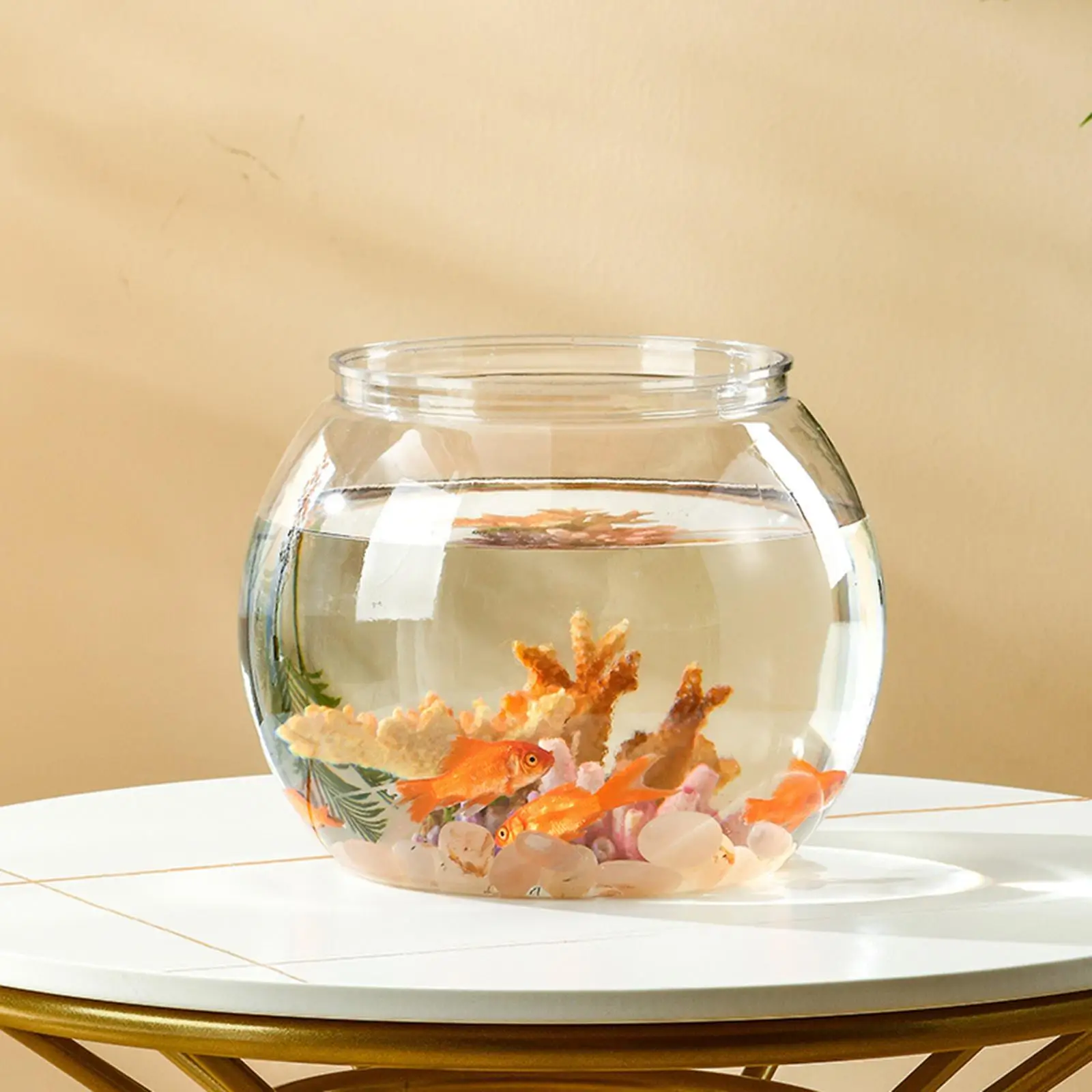 Veilig En Onderhoudsvrij Kunstaquarium Nep Aquarium Met Bewegende Vissen - LED Nachtlampje, Geen Onderhoud Nodig Fake Fish Tank Bewegend