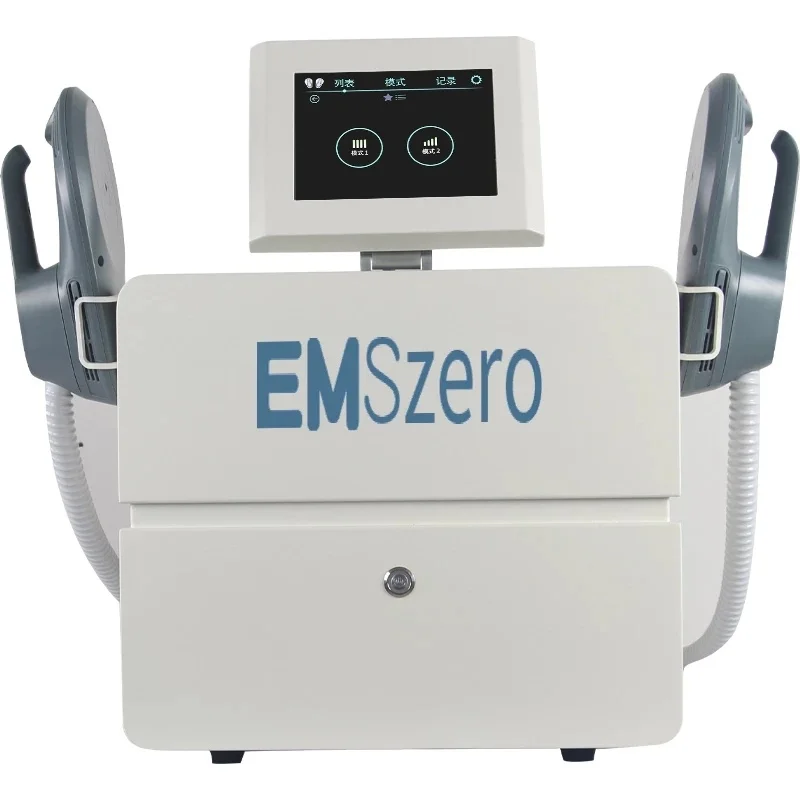 zero Rf 바디 슬림 휴대용 기계 근육 자극기, Nova 6500W 200Hz Neo Hi-emt 4 핸들 및 골반 자극 패드