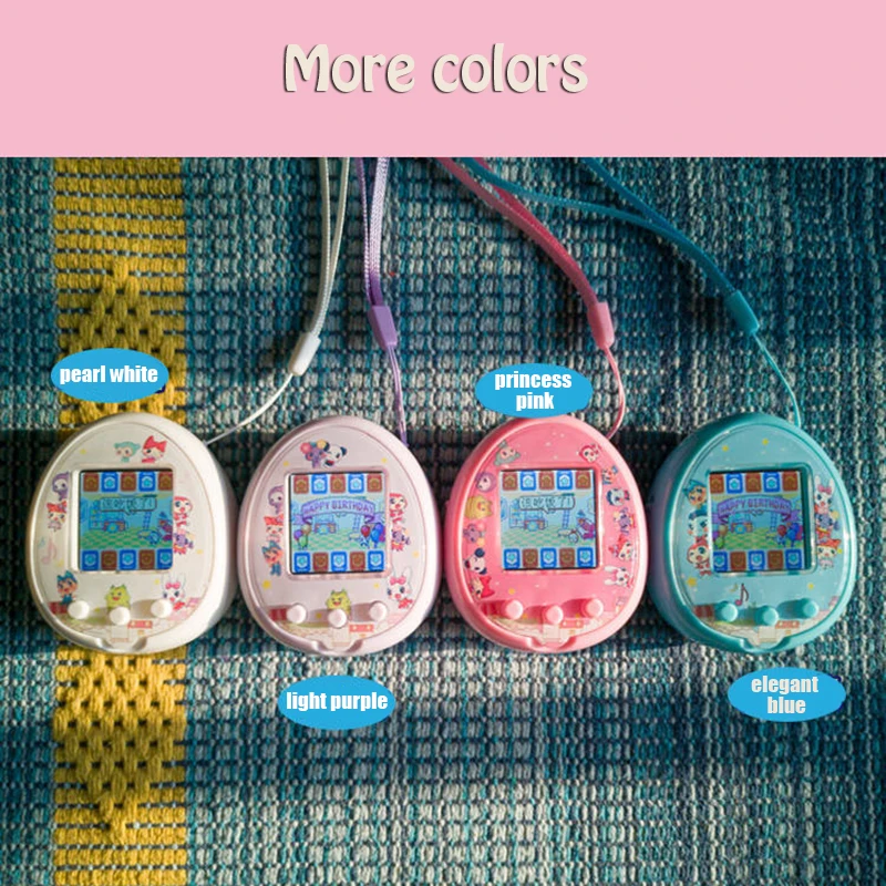 Tamagotchi Electronic Pets Toys For Children Color Screen USB Charge Interactive Virtual Pet Child Toy For Kids Game Toys Girls 3