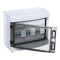 Boîtier de Combinateur Solaire Photovoltaïque 3 Chaînes IP65 Étanche 40A 1000V avec Protection Contre les Surtensions pour Système Solaire Hors Réseau 1