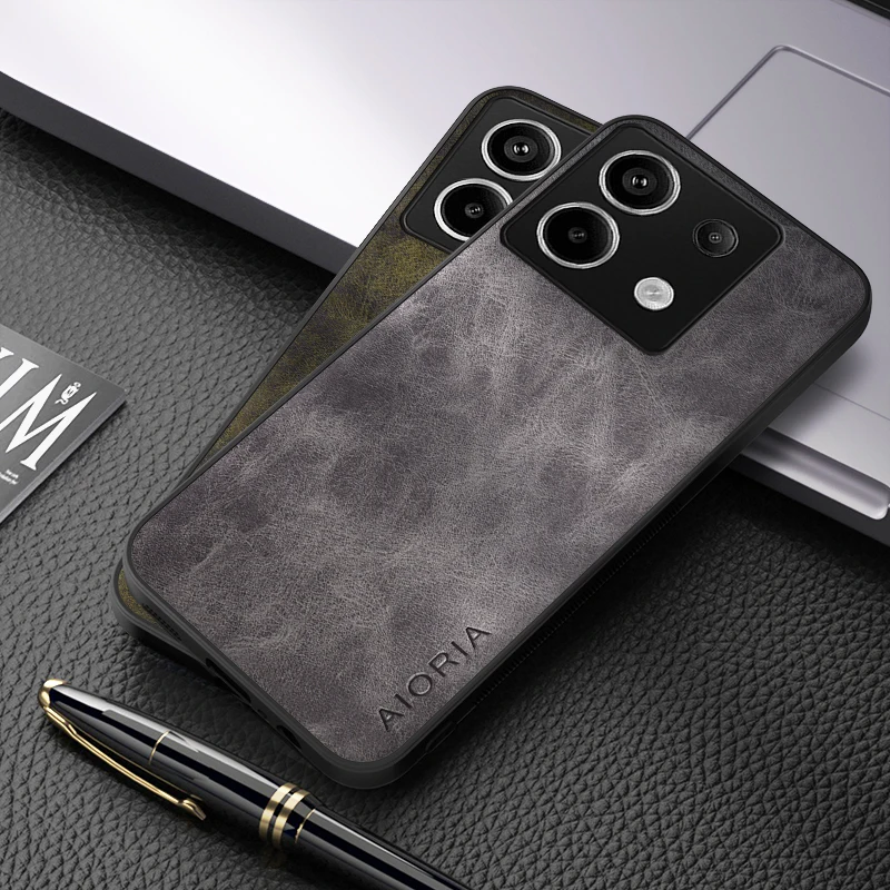 Case For Xiaomi Redmi Note 13 Pro 4G 5G Luxury PU Leather Skin Cover  For redmi note 13 4G 5G Case