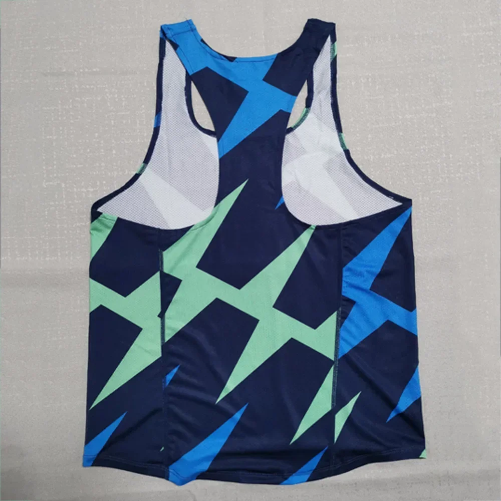 Men's Athletic Running Tank Top Ultra Lightweight Marathon Singlet Y-Back Shirts Dry Fit Workout Sleeveless T-Shirt Tank Tops 4