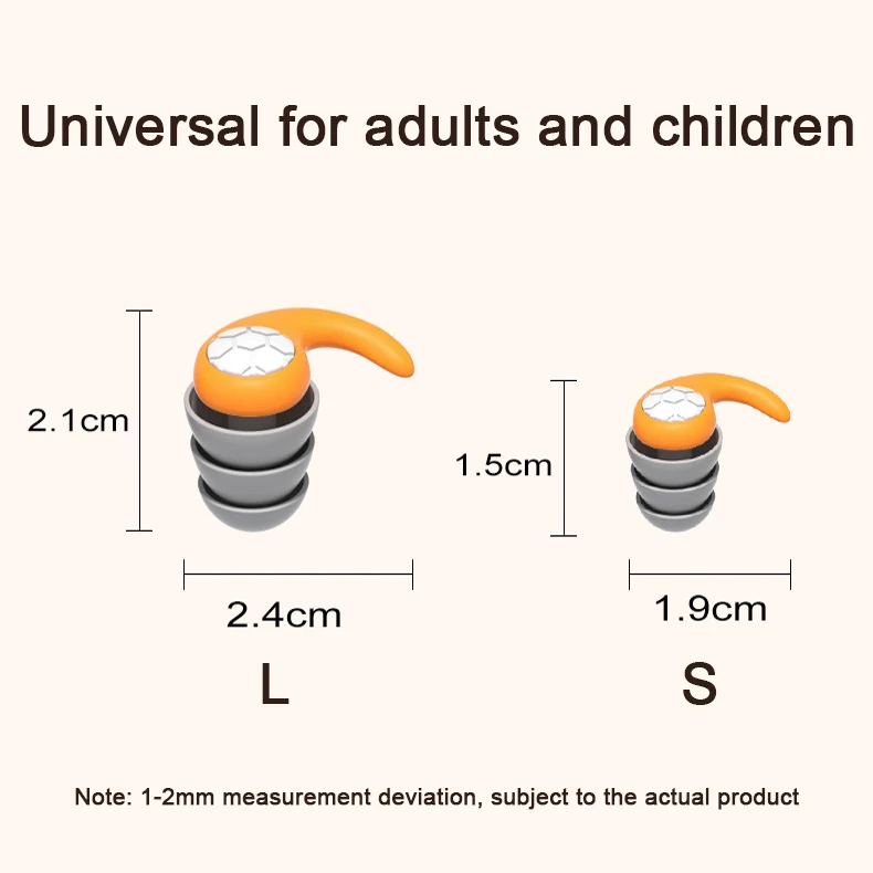 LiteTour 100 Paia Di Tappi Per Le Orecchie In Schiuma Ultra Morbida Per Dormire Tappi Per Le Orecchie Riutilizzabili Per Cancellazione Del Rumore - Foto 10