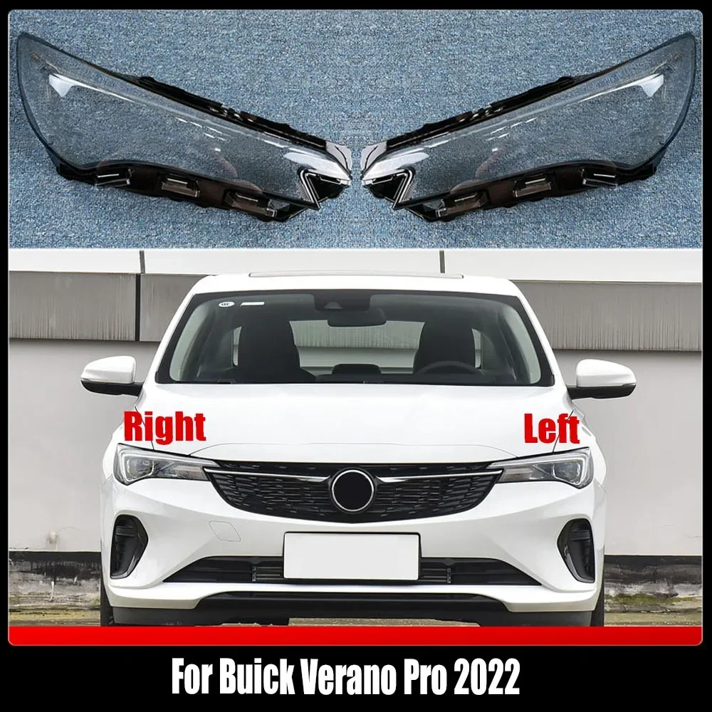 

For Buick Verano Pro Headlamp Lamp Shell Headlight Cover Transparent Lens Plexiglass Replace Original Lampshade 2022
