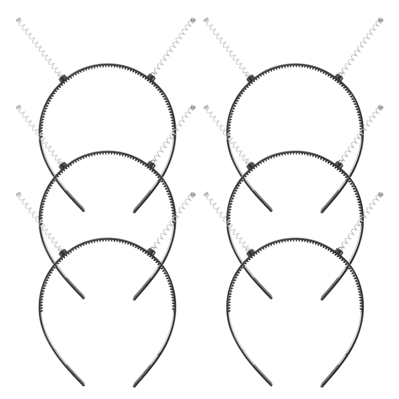 

6 Pcs Hair Accessories Headband Headbands for Women with Teeth Spa Plastic Women's