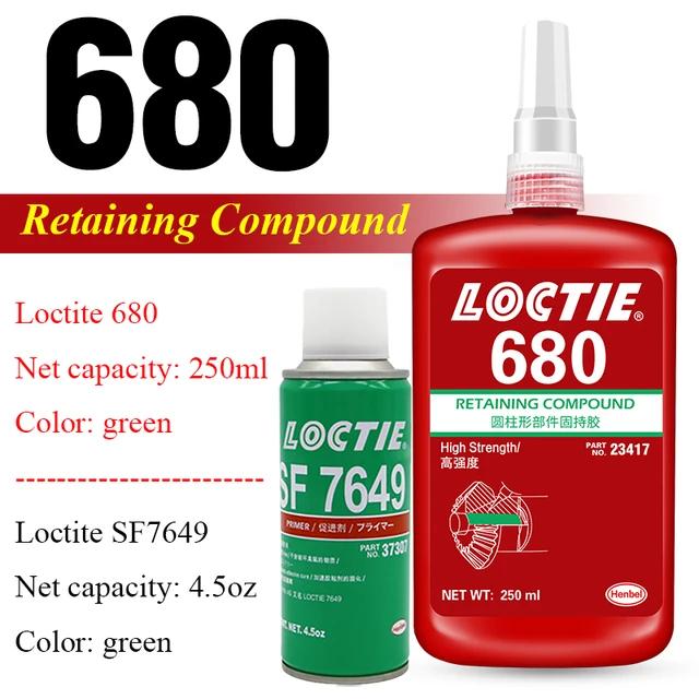 Loctite 680 High Strength/High Viscosity Anaerobic Adhesive