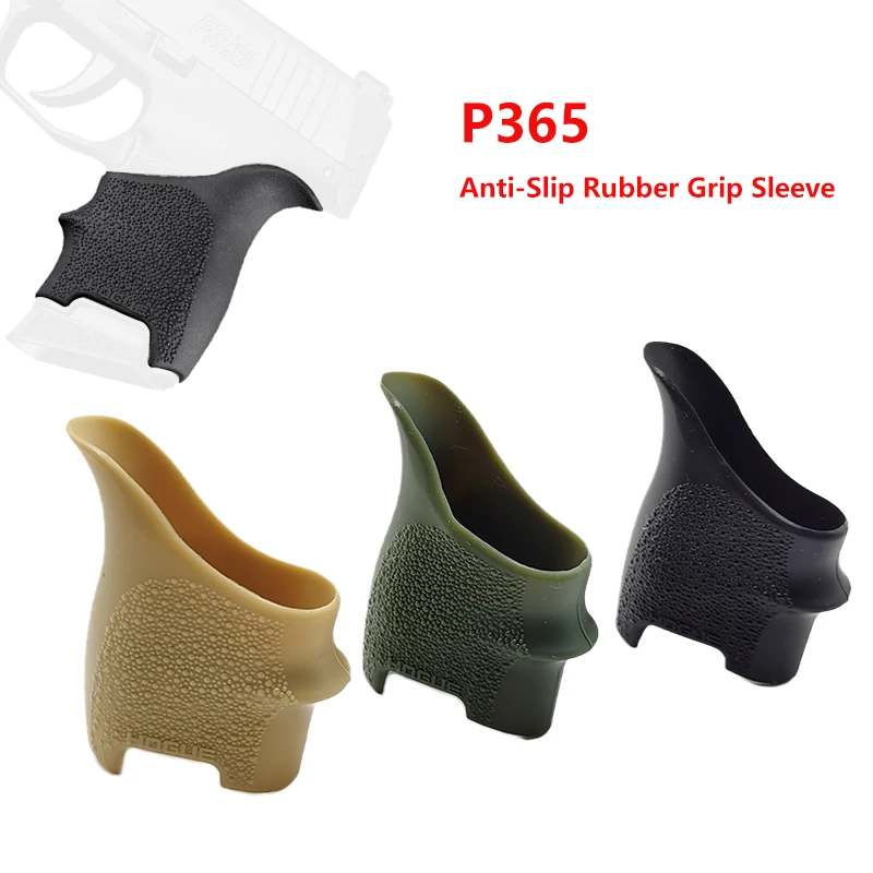 Anti-Slip Rubber Grip Sleeve For Sig Sauer P365 Tactical Hunting Accessories