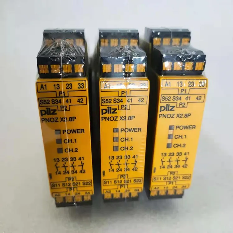 

New original PILZ Safety relay Safety relay PNOZ X2.8P 777301 X2.8P 777302 X2.8P 787301 X2.8P 787302