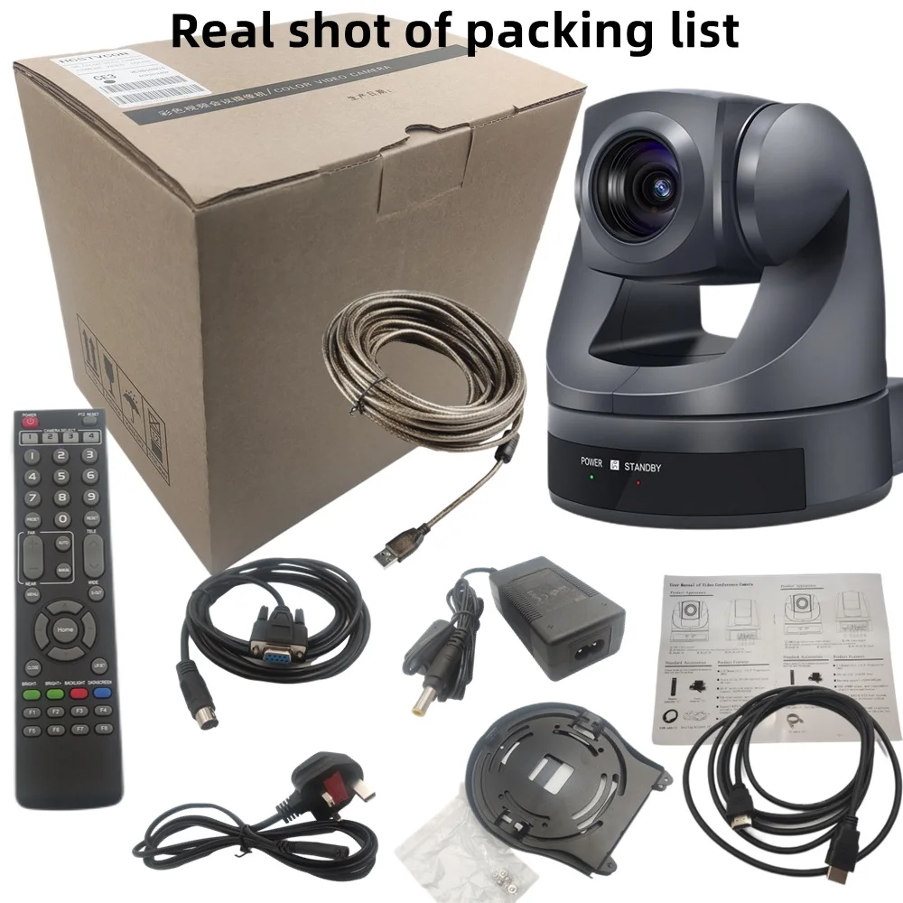 

3pcs HDMI USB PTZ cameras and 1pcs joystick controller for VIP