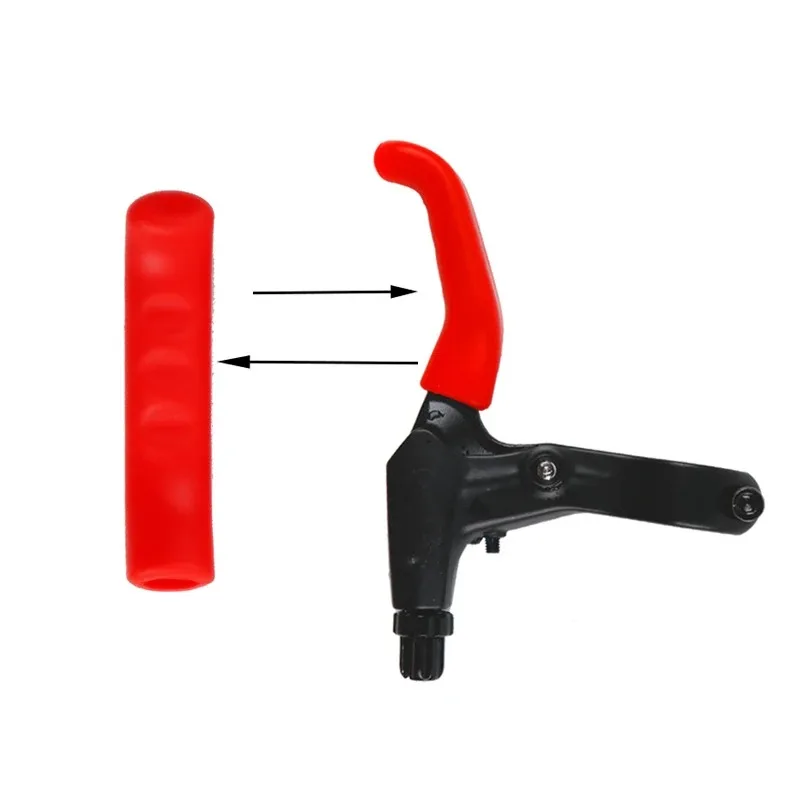 1Pair Bicycle Brake Handle Cover Protective Silicone Lever Grips Accessories