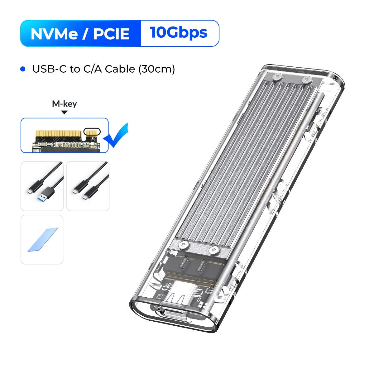 NVME - 10Gbps Silver