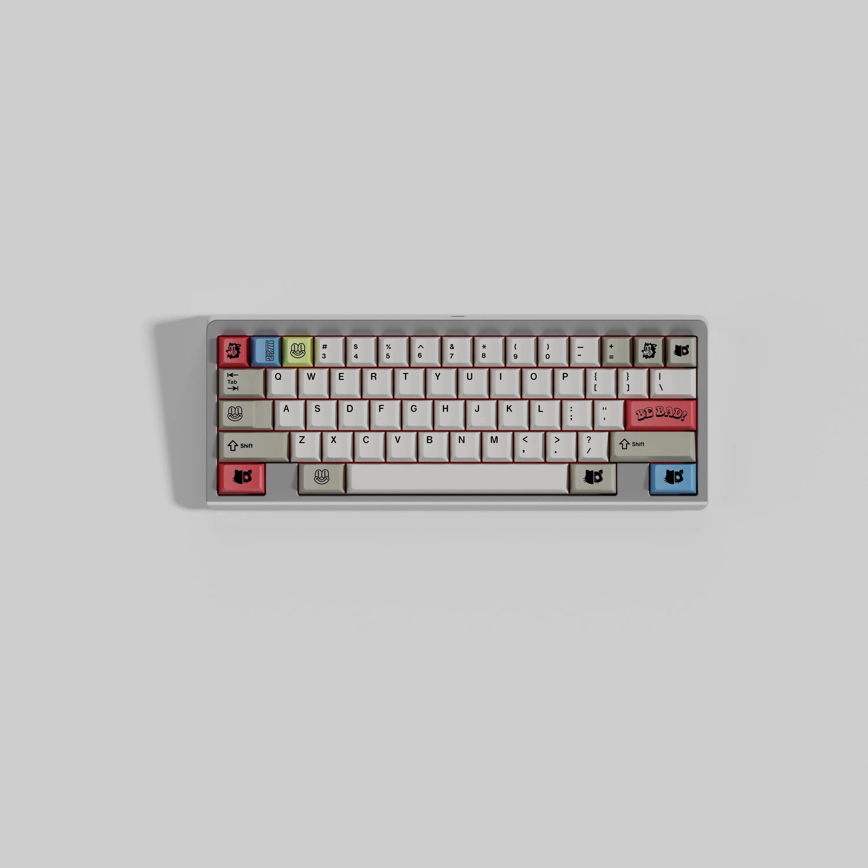 1 Set Clone SP DCS Deadbeats Keycaps PBT Dye Subbed Key Caps