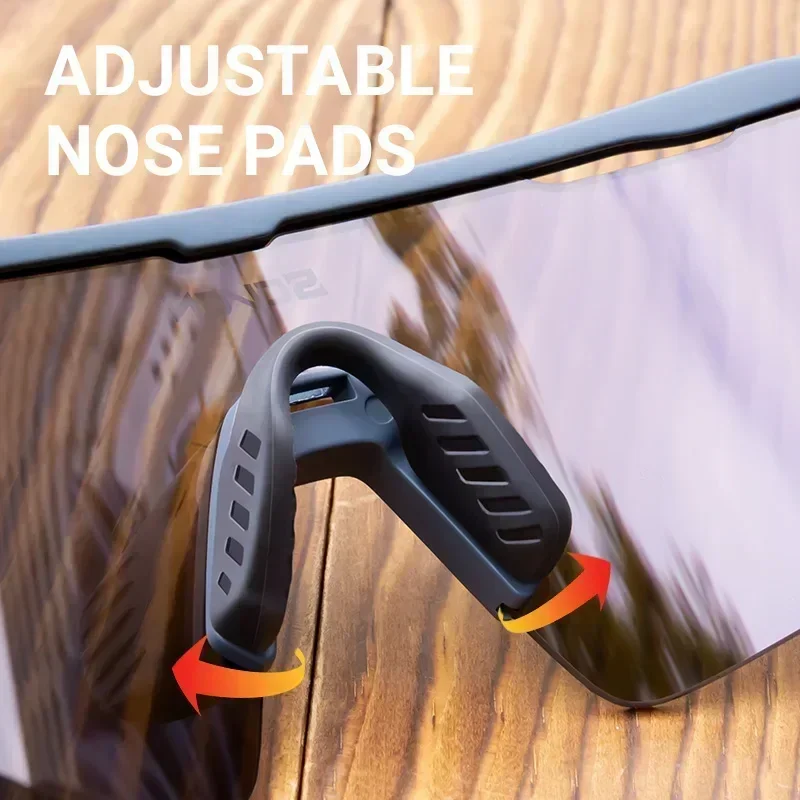 SCVCN Photochromic Sunglasses for men Cycling Glasses MTB Bike Sunglasses Sports Glasses Eyewear Bicycle UV400 Protection Women