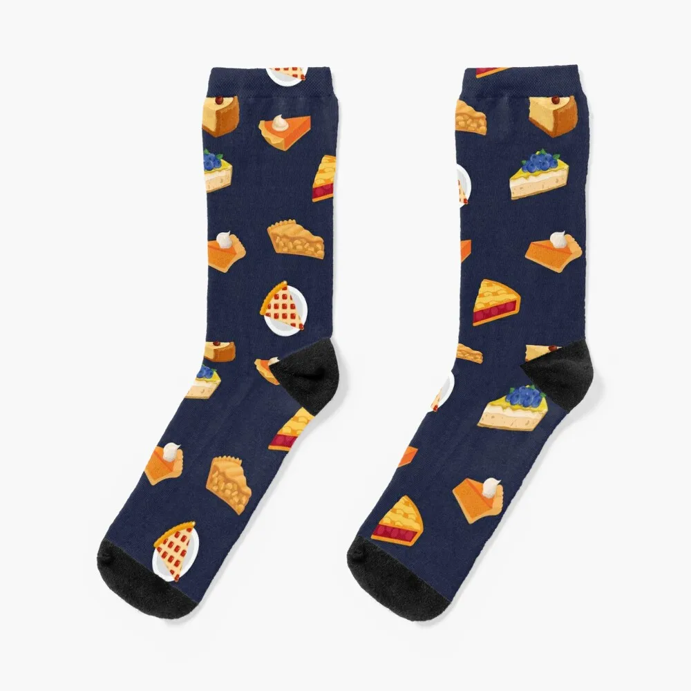 

Sliced Pies, Pies, Pies | Thanksgiving | Sunday Dinner | Dinner Desserts Socks valentine gift ideas snow Men's Socks Women's