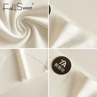 Falllsweet 4 pièces/ensemble slips en soie sans couture pour femmes culottes en soie de mûrier sous-vêtements confortables sous-vêtements doux et légers M-2XL 5