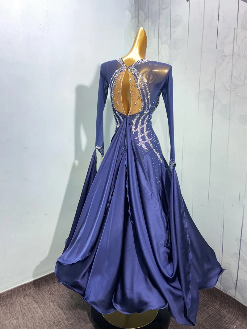 Girl Dance Costume Children Costumes Ballroom Dance Competition Dresses Standard Social Modern Dresses