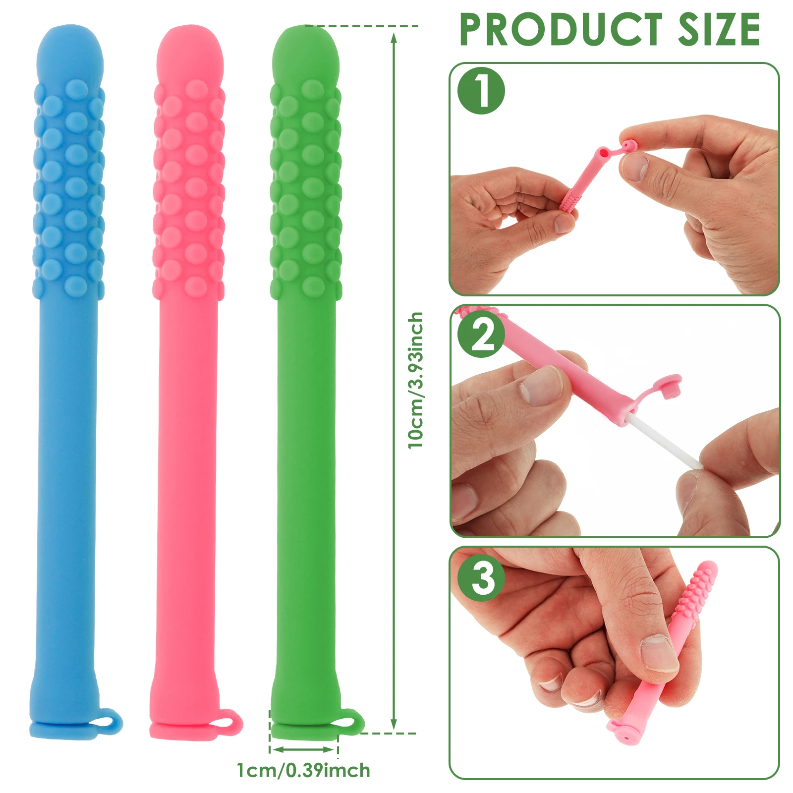 Portable Silicone Breather Quit Smoking Aromatherapy Stick