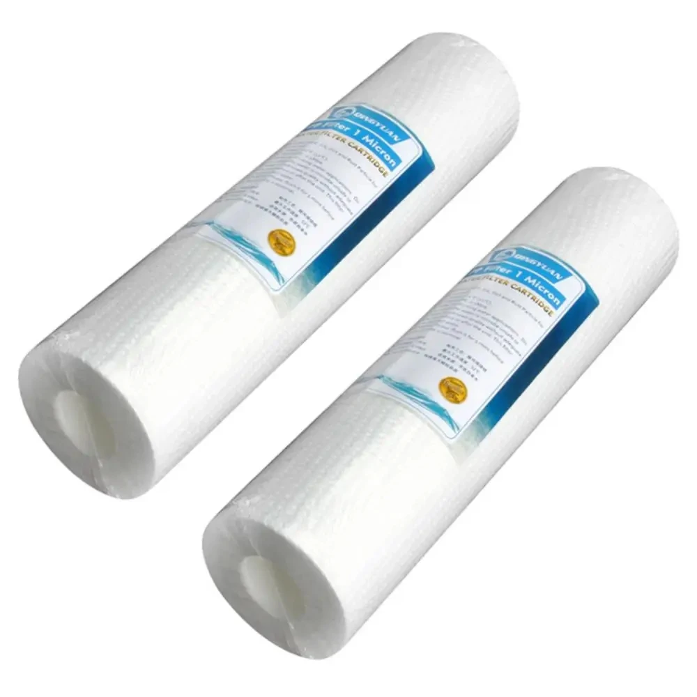 

10 INCH 1 MICRON PPF/SEDIMENT WATER FILTER CARTRIDGE Water Purifier Front Filter Cartridge Aquarium FOR REVERSE OSMOSIS