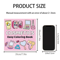 Pink - Themed Mini Coloring Book for Relaxation and Creativity (B0762)