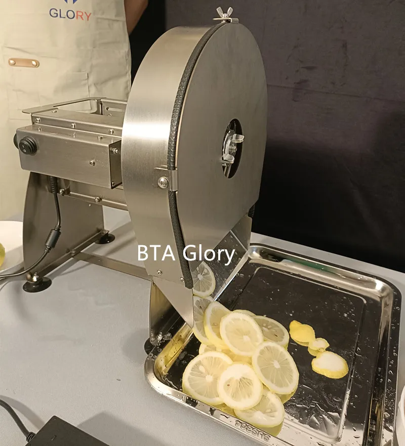 Vegetable Cutter Lemon Orange Electric And Manual Slicer Commercial Potato Chips Vegetables Carrot Slicing Machine