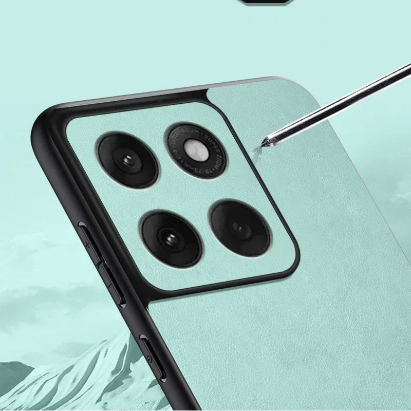 Luxury Leather Back Phone Case - Stylish and Durable Silicone Back Cover