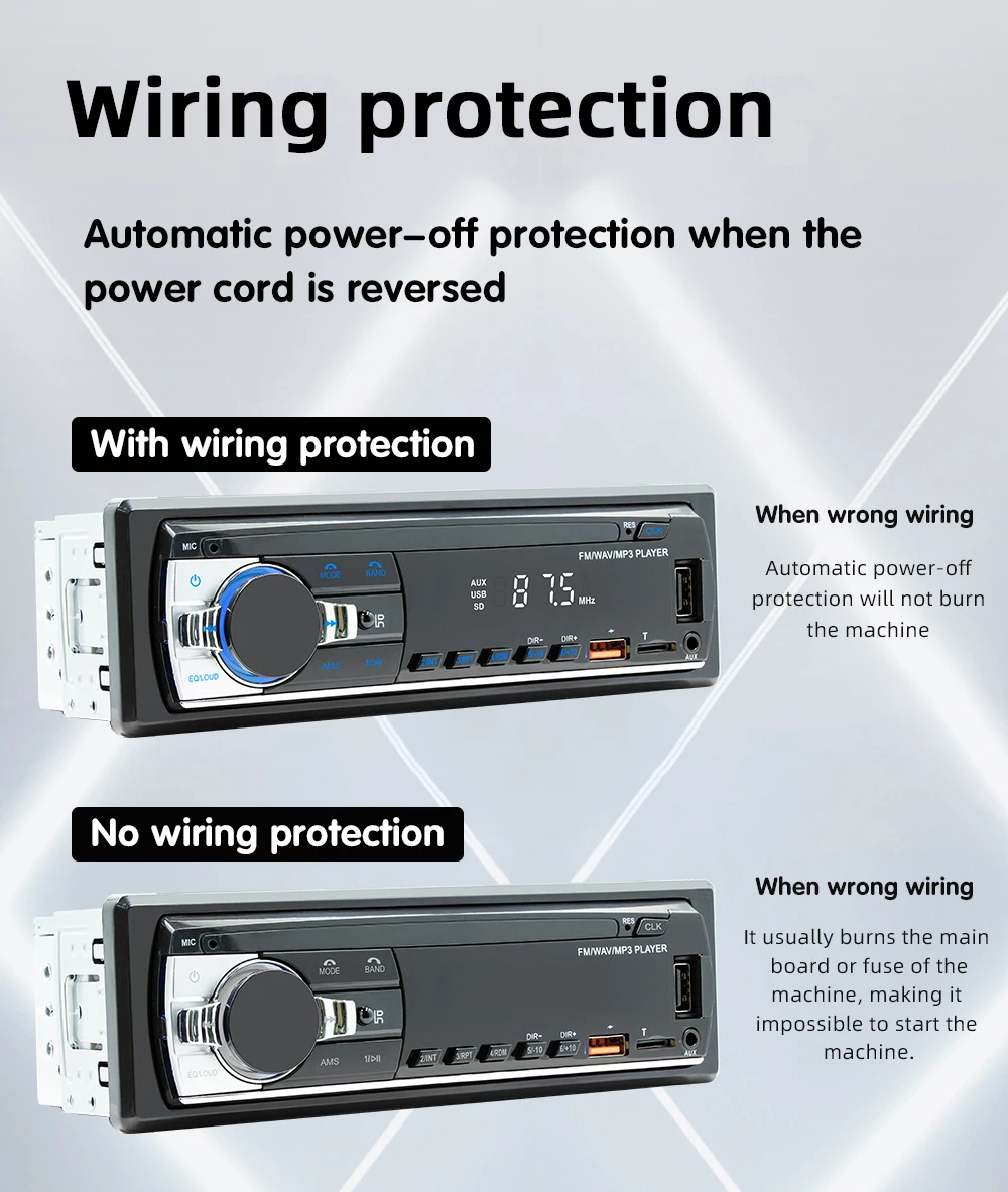 Car Radio Car Radio Stereo Player Digital Bluetooth MP3 Player JSD-530 520 60Wx4 FM Audio Stereo Music USB/SD with In Dash AUX Input