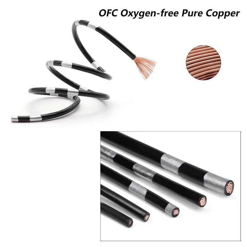 Premium Multi-Gauge Speaker Audio Cable - PVC Insulated Pure Copper for DIY and Automotive Use