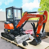 Fast Delivery Mini Excavators 1 Ton 2 Ton Excavators Euro 5/EPA Customizable Home Farm 2.5 Ton Small Bagger Sale 3 Ton Digger