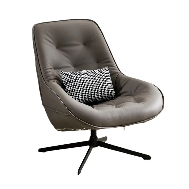 

ZL Single Rotating Lounge Sofa Chair Living Room Bedroom Balcony Leisure