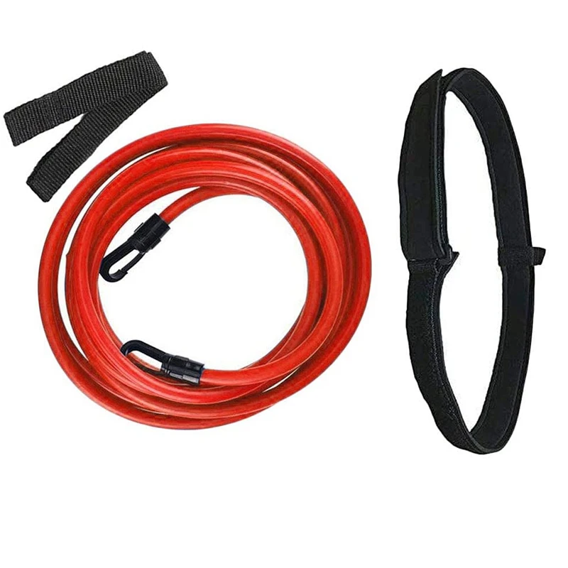 

Регулируемый гибкий эластичный ремень для плавания, Аксессуары для тренировок, инструмент для бассейна