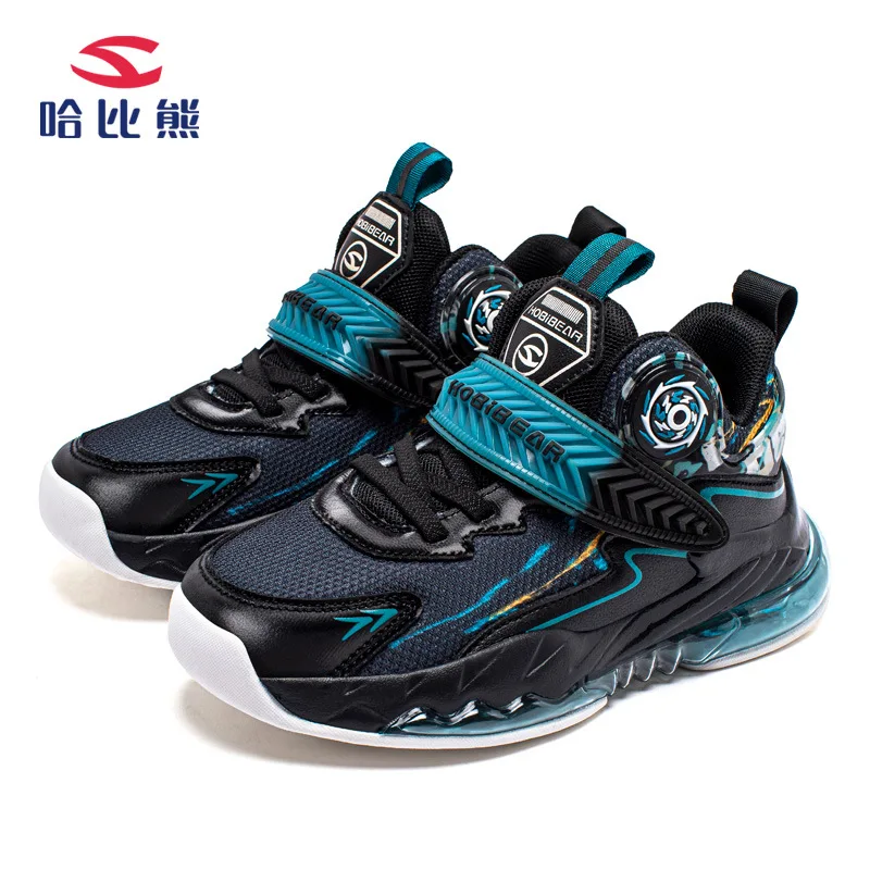 

Kids Basketball Boots for Big Boys Children High Quality Shoes Size 31-39# Fashion Sneakers