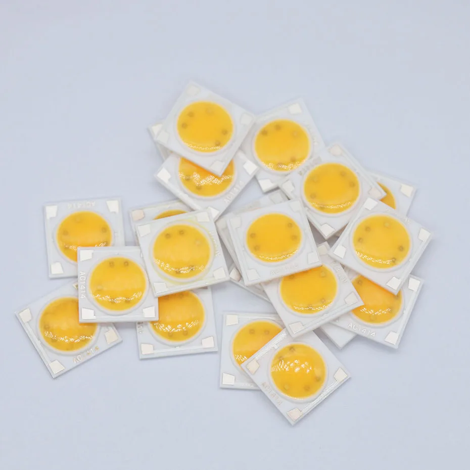 Description Picture 6 of item10pcs 3W 5W 7W 9W AC220V 14mm LED Source Chip Ceramics High Power LED COB Diode For LED Bulb FloodLight Spotlight Downlight DIY