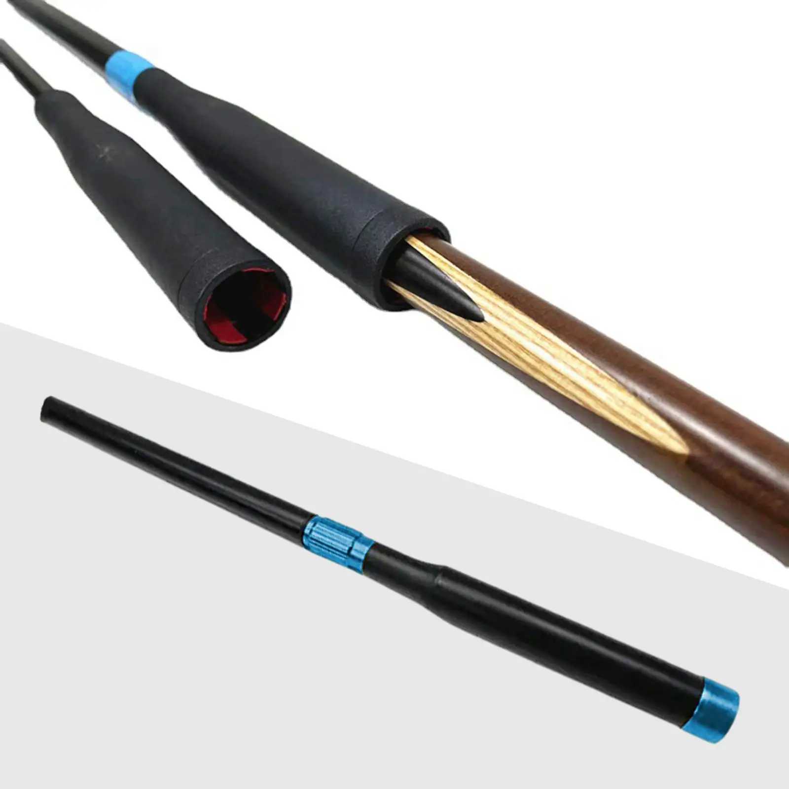 Pool Cue Extender Telescopic Cue Extension Tool Billiards Snooker Cue Extension Professional Ultralight Billiard Accessories