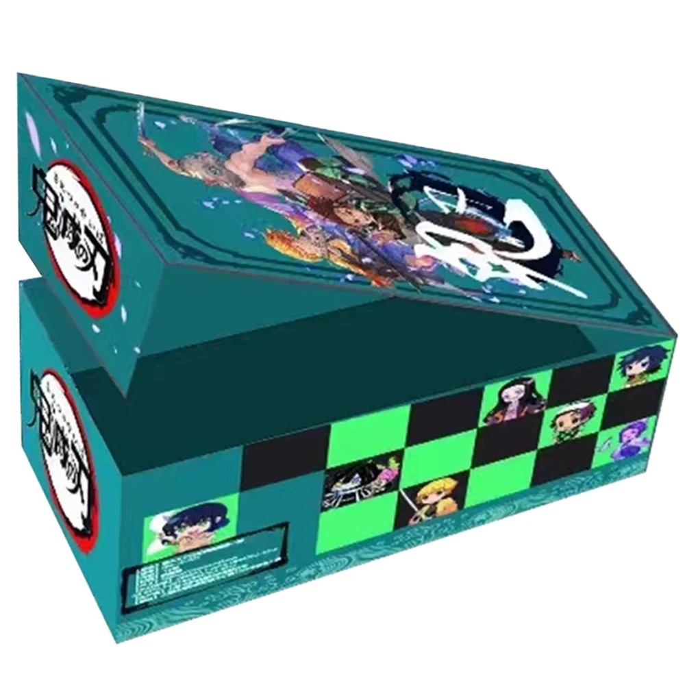 

New Original Demon Slayer Collection Cards Box Hobby TCG Playing Game Rare Card Kimetsu No Yaiba Figures for Children Gift Toy