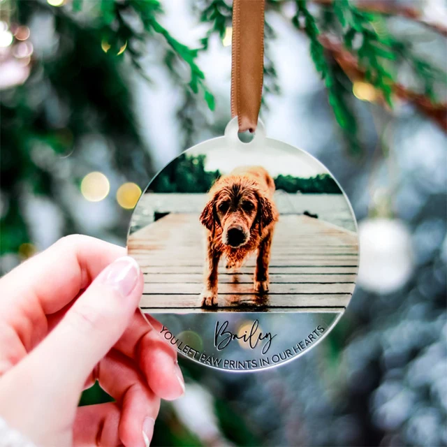 Custom Pet Memorial Ornament
