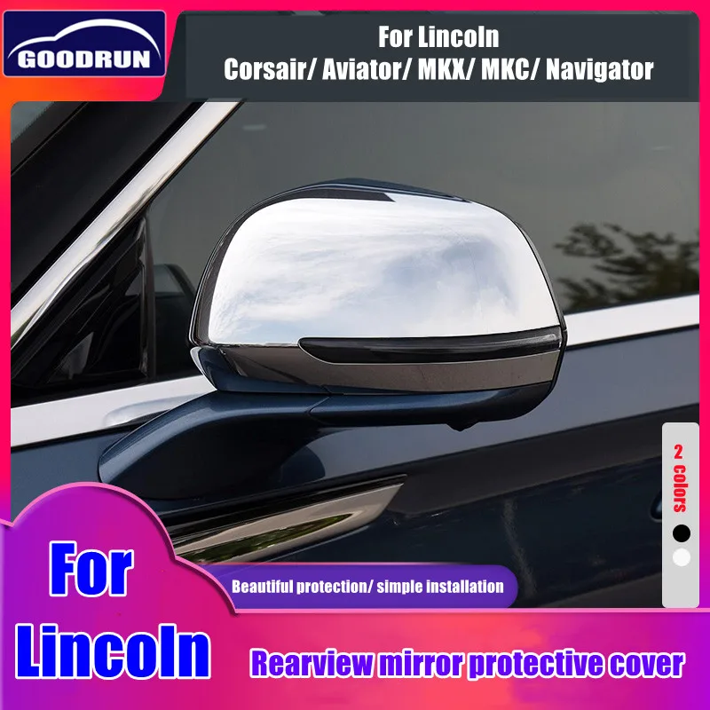 Car Mirror Protector Cover For Lincoln Corsair Aviator MKX MKC