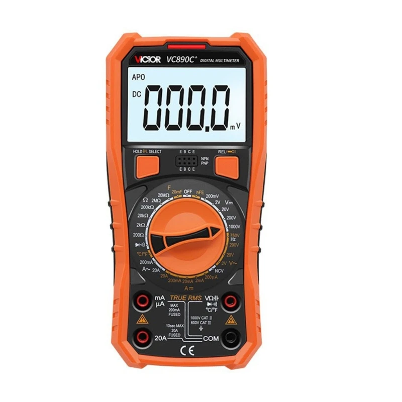 

Digital Multimeter Voltmeter Current Diode Triode Meter Tester Electronic Test