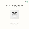 French Socket USB