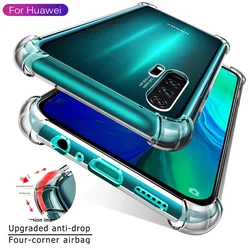Transparent Thick Silicone Phone Case - Clear and Simple Design - P20 lite (Clear)