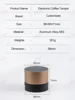 ITOP MP-58 Electric Coffee Tamper 35KG Automatic Tamper Distributor Flat Press/Threaded Tamper Rechargeable for 58MM Portafilter 5