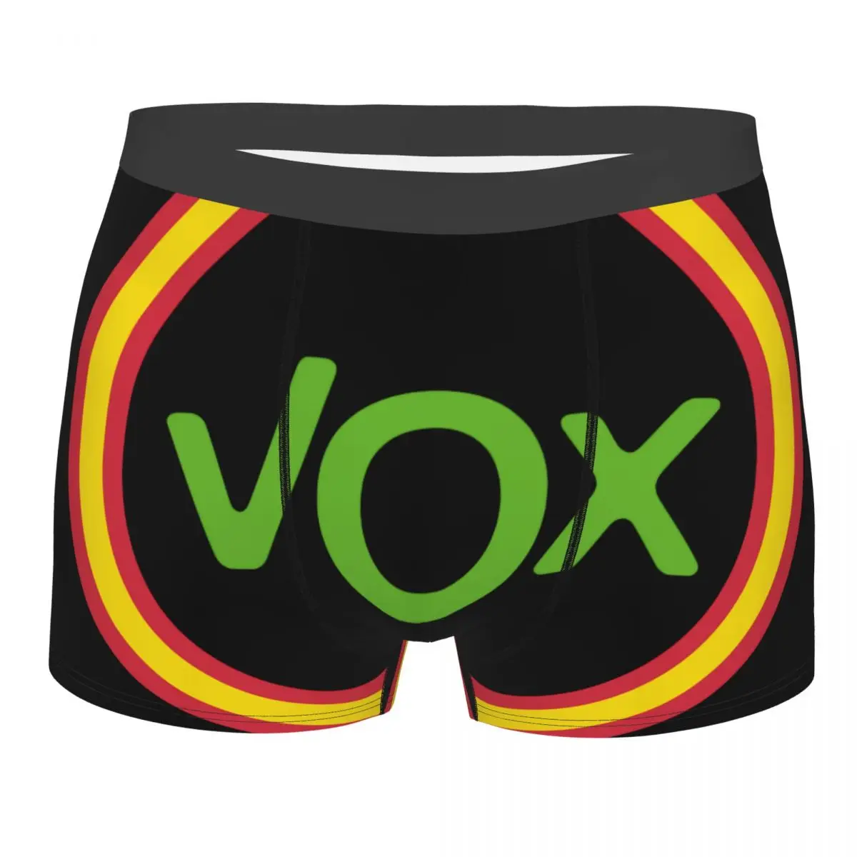 FlagOfSpainVoxUnderwearMenBreathableSpanishPoliticalParty