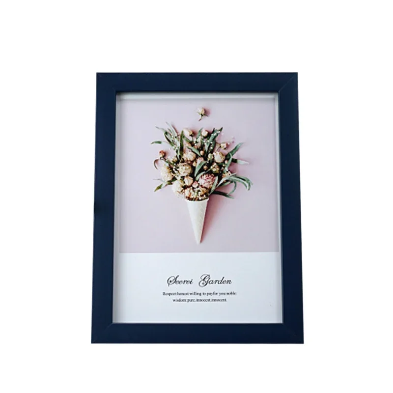 Photo Frame Acrylic Display Holder Acrylic Photo Frame Wall Picture Creative Paintings Photo Display Stand Room Decor Desktop Ornament