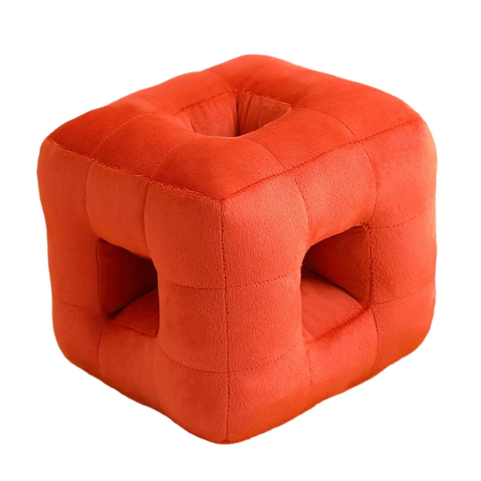Nap Pillow Home Decoration Ergonomic Hollow Out Cube Sleeping Pillow for School Table Living Room Sleepy Nap Time Office Napping